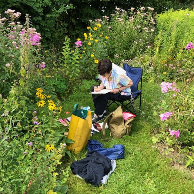 Den Moment im Aquarell einfangen