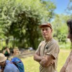 Permakulturist Kyle Holzhueter aus Japan zu Gast im Wangeliner Garten